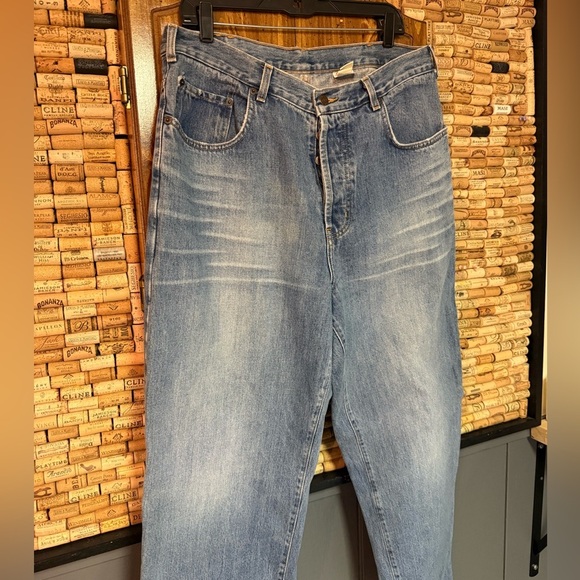 Vintage Y2K Abercrombie & Fitch 1892 button fly worn denim sz 36x32 made in USA - Picture 4 of 13